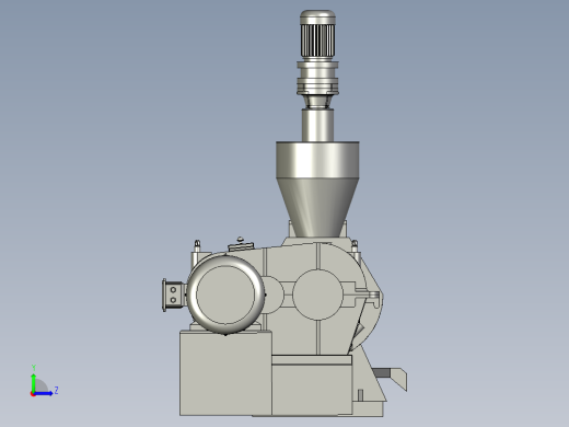 螺杆连续混合搅拌机左视缩略图