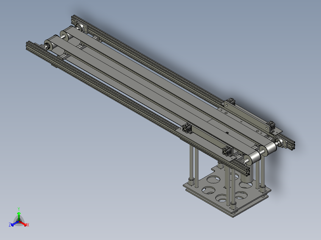 送料输送机--20主视图