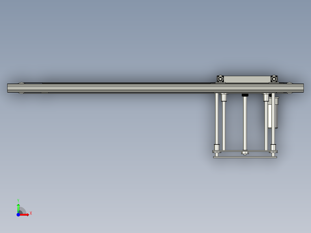 送料输送机--20前视图