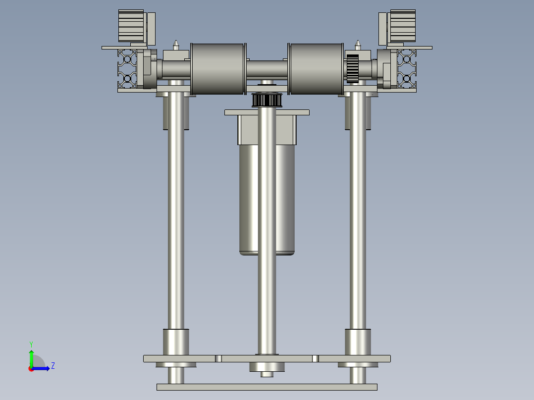 送料输送机--20左视图