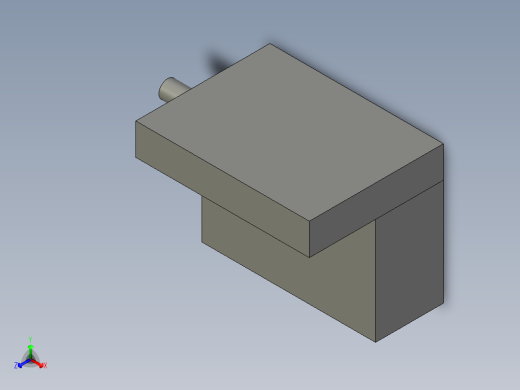 光栅尺RGH45X装配-A正等轴测缩略图