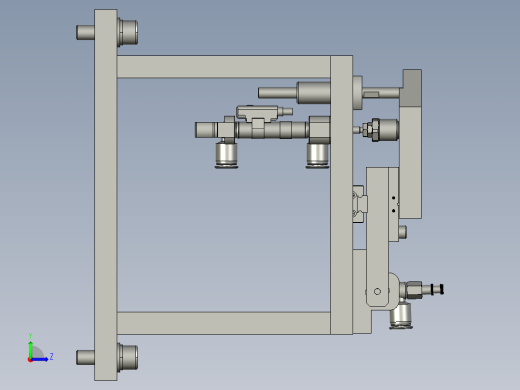 探针装配体左视缩略图