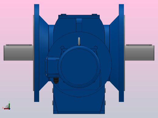 SF97R57组合式斜齿-蜗轮蜗杆减速机SF97R57-YV1.1-4P-538-M1-0°-A+B后视缩略图