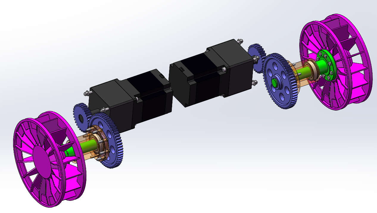 履带式矿用运输机器人（SW+CAD+说明书）