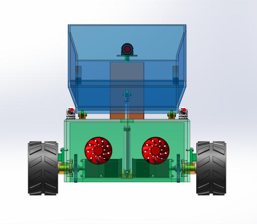 履带式矿用运输机器人（SW+CAD+说明书）缩略图