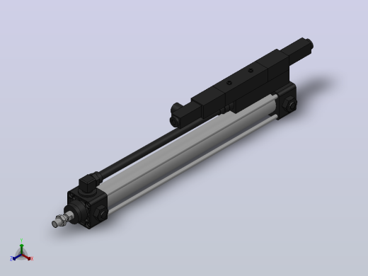 10A-5(V)系列带阀气缸(带阀型自己保持式)[10A-5(V) (Ⅱ) SD 32 B 300 A 5]