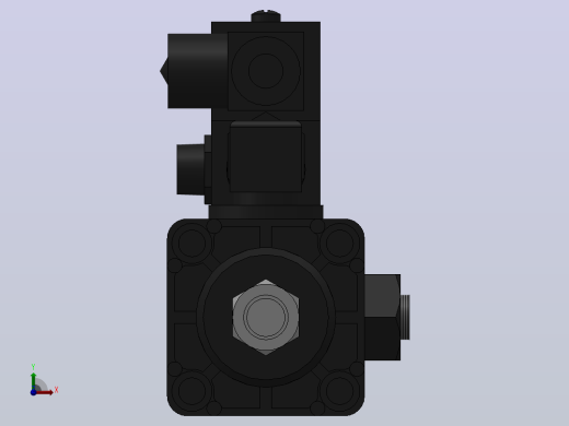 10A-5(V)系列带阀气缸(带阀型自己保持式)[10A-5(V) (Ⅱ) SD 32 B 300 A 5]前视缩略图