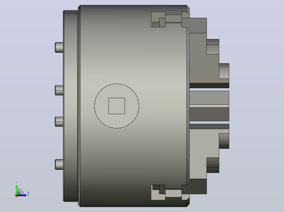 夹具clamping_chuck_269063_2100左视图