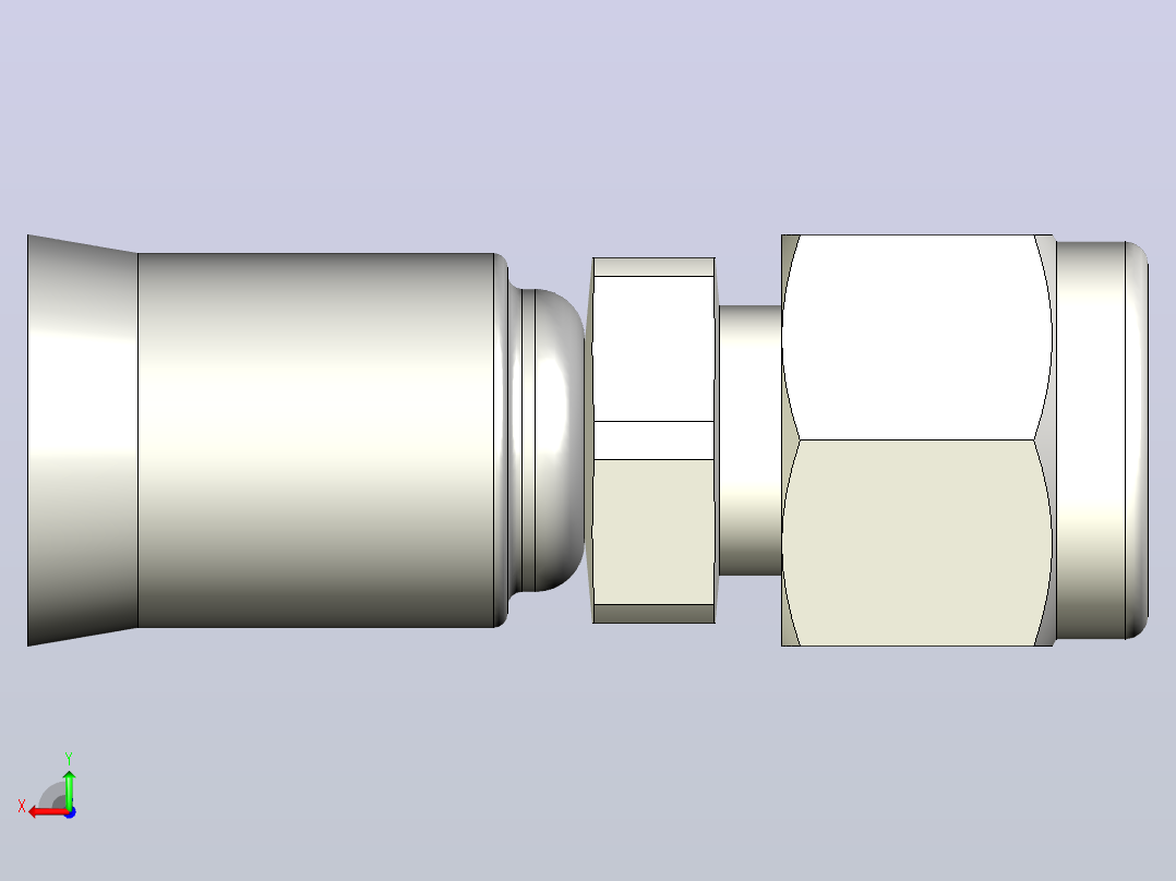 标准液压接头1AL91N-4-5C后视图