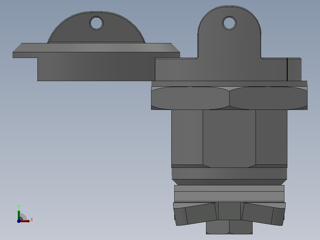 MS705-3A[MS705-3A-10]锁前视图