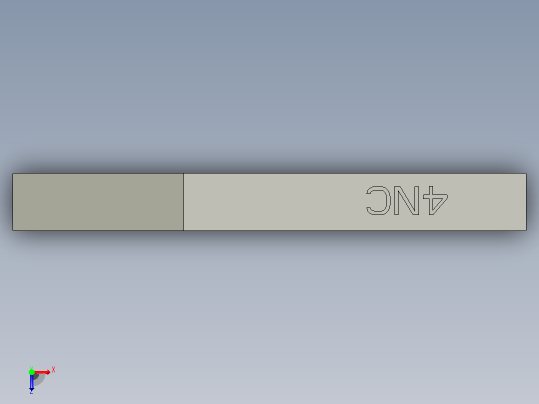 NXA16-4P-N相-C相扩展母排三维模型202202俯视图