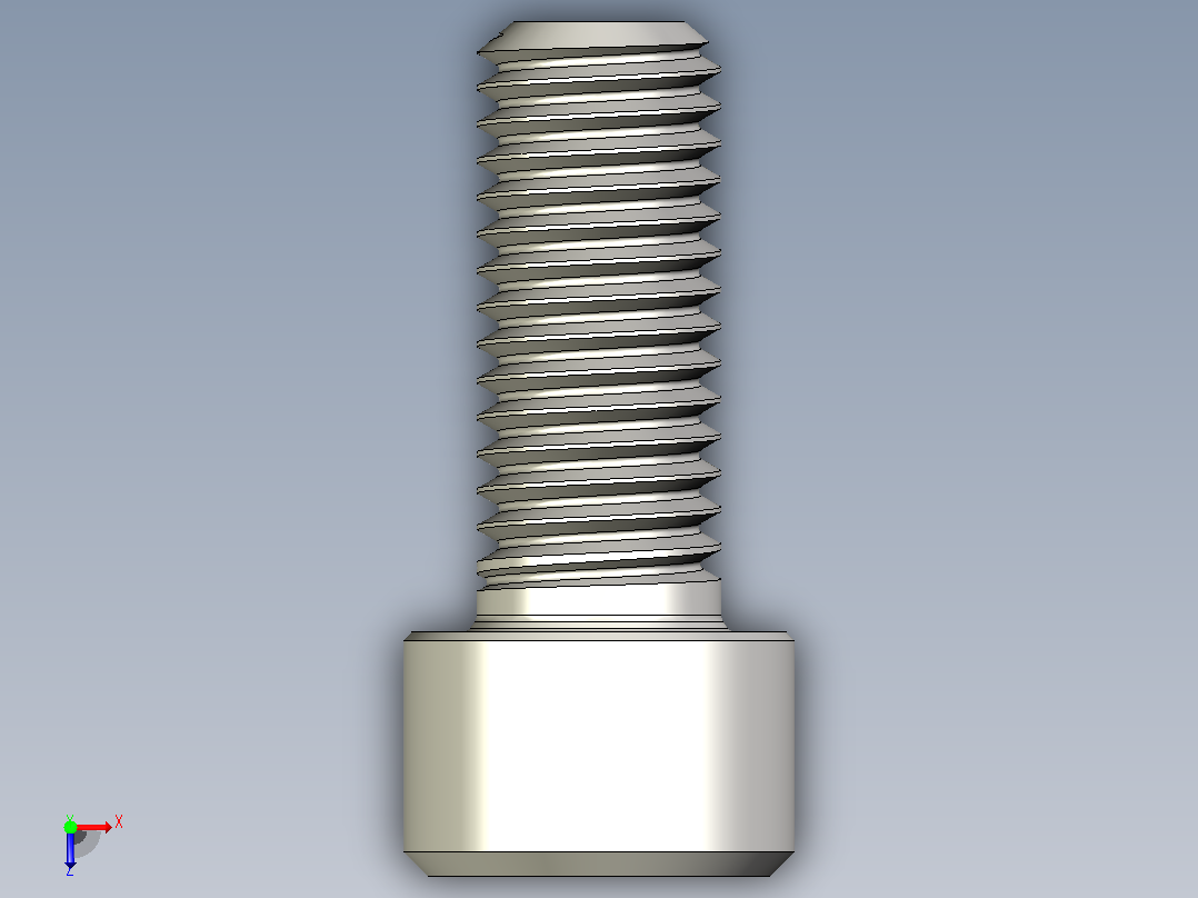 DIN_EN_ISO_4762_M10x25.ipt内六角螺钉俯视图