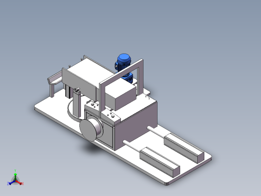 打捆机正等轴测缩略图