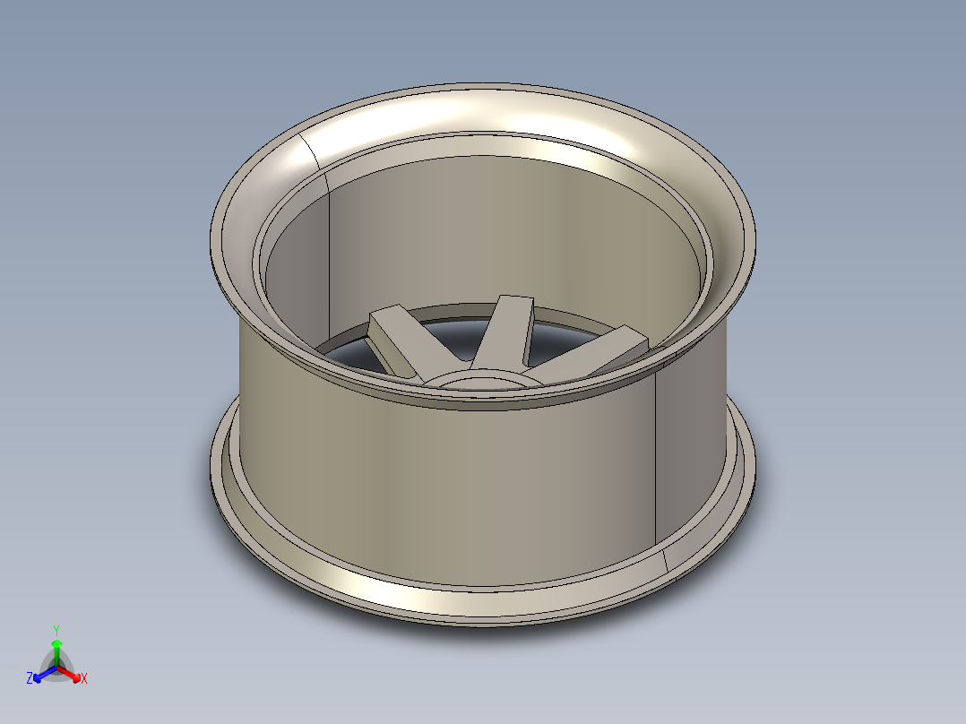 汽车车轮3D模型