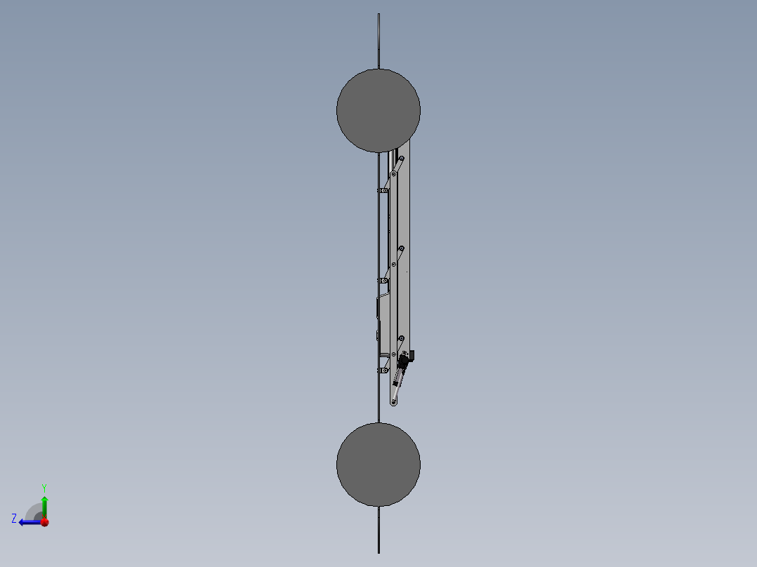 电池快换装置电动车换电池1516999右视图