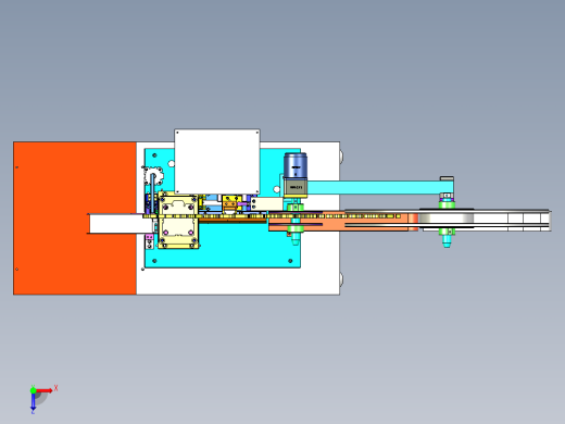 A1_BA026端子折弯裁切机SW2012俯视缩略图