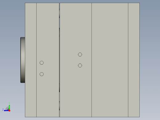振动棒（RSF2朔胶件）模具设计右视缩略图