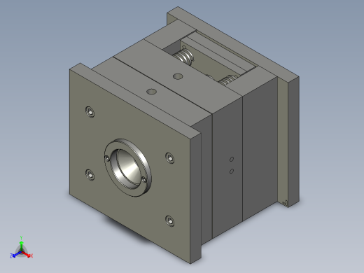 振动棒（RSF2朔胶件）模具设计正等轴测缩略图