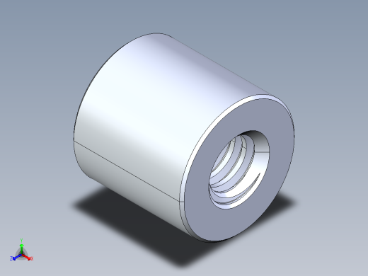 公制梯形螺母-TR24x5x50x48.STEP