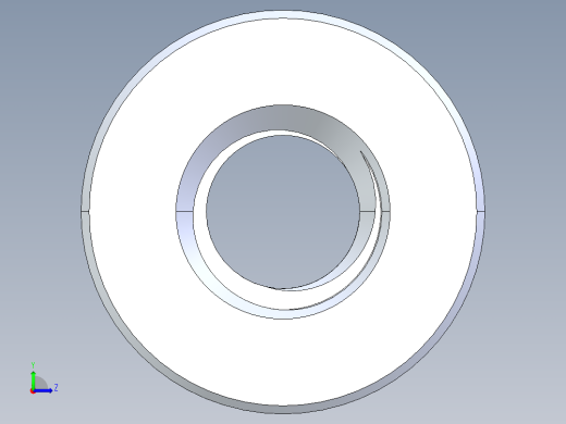 公制梯形螺母-TR24x5x50x48.STEP左视缩略图