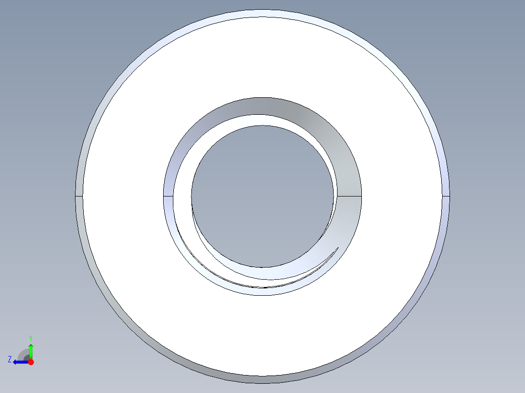 公制梯形螺母-TR24x5x50x48.STEP右视图