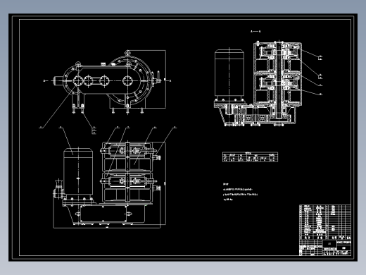 一种耙斗装岩机的传动系统设计