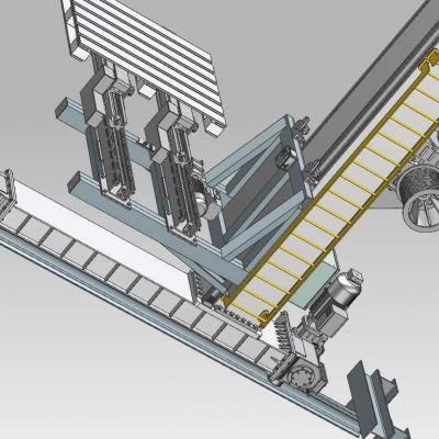 自动化大型堆垛机 非标自动化设备3D图纸3D模型缩略图