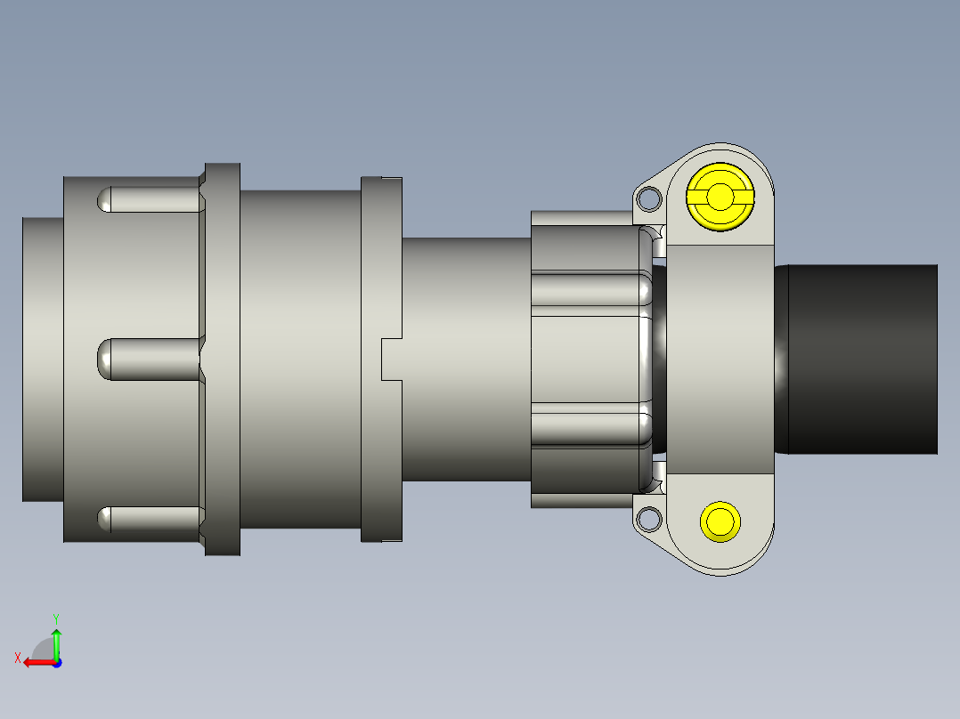 2РМТ22КПН10Г1В1连接器后视图
