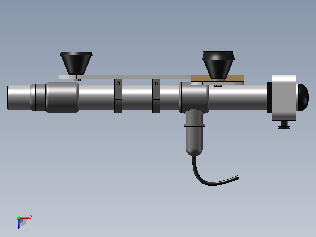 autocollimator俯视图