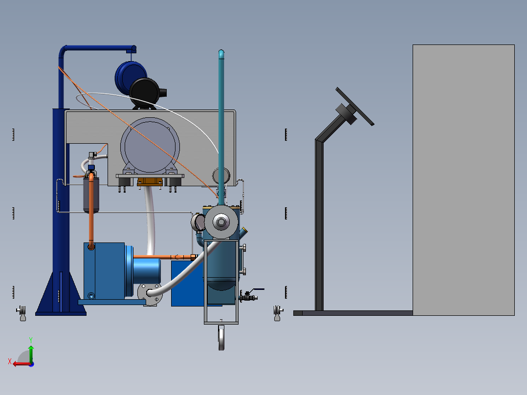 测试台(1)后视图