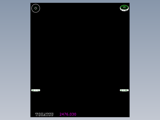 把手2476-2D多系列多零件图纸模型