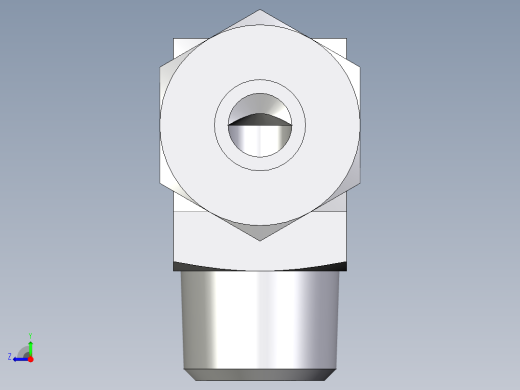 卡套式工业通用硬管接头EO_Male_stud_elbow_WE10SRCF右视缩略图