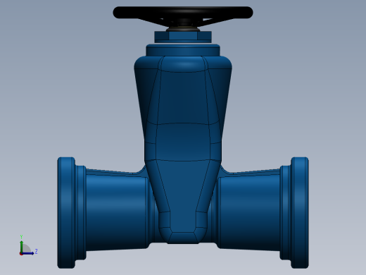 胶管阀门左视缩略图