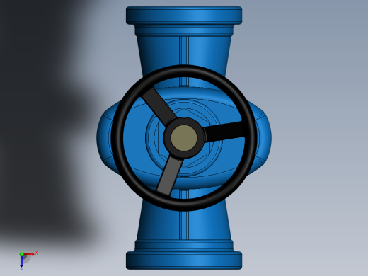 胶管阀门俯视缩略图