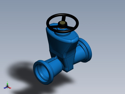 胶管阀门正等轴测缩略图