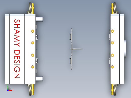 塑料注塑模具前视缩略图