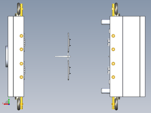 塑料注塑模具后视缩略图