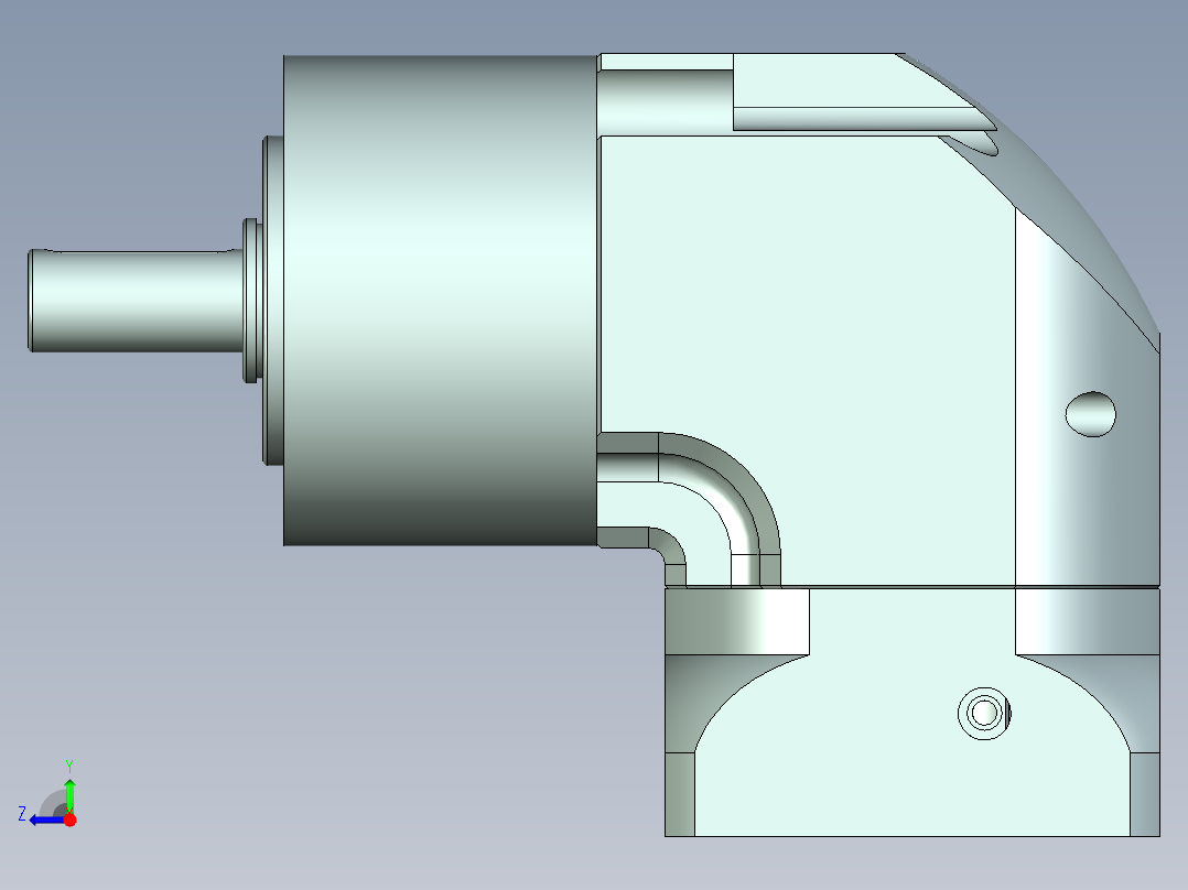 直齿ZPLE120-L1 22-110-145-M8.stp右视图