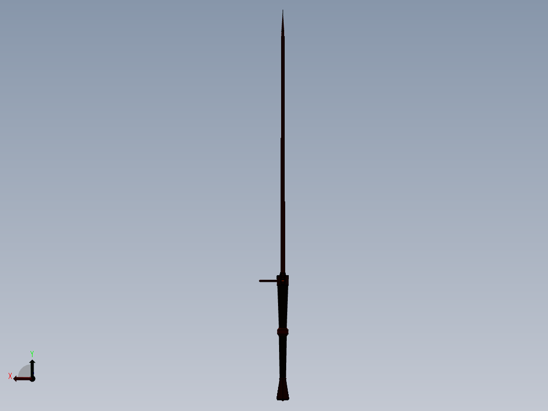 剑、宝剑(39)后视图