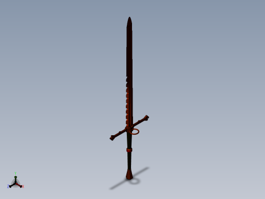 剑、宝剑(39)正等轴测缩略图