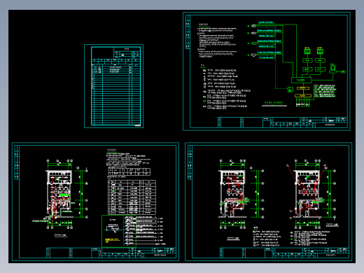 银行金库电气照明施工图