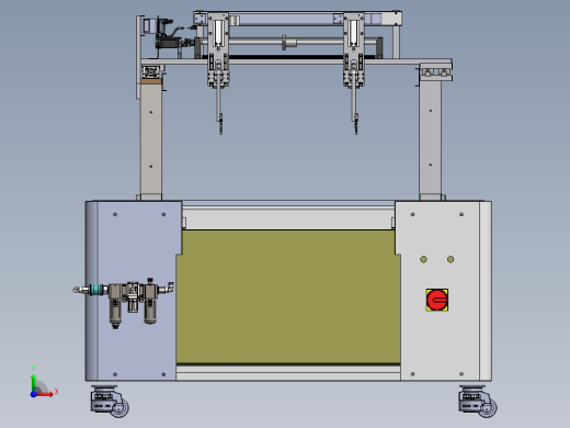双轴龙门架两轴等距移载机sw18可编辑前视缩略图