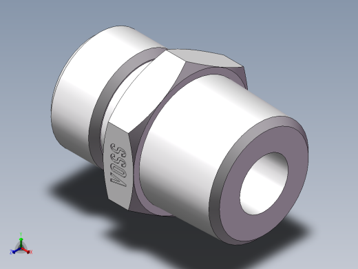 英制锥管螺纹直接头、1CT-16-06SP