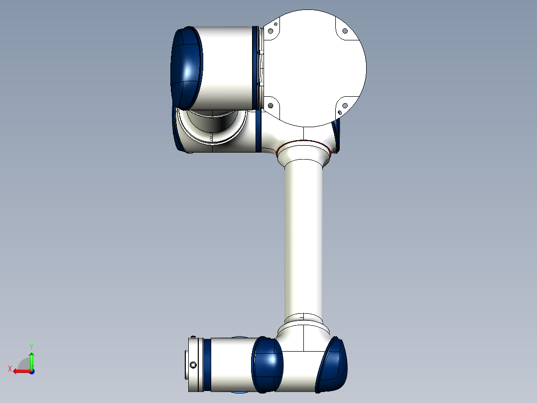 新松14KG-1400MM协作机器人关节可活动后视图