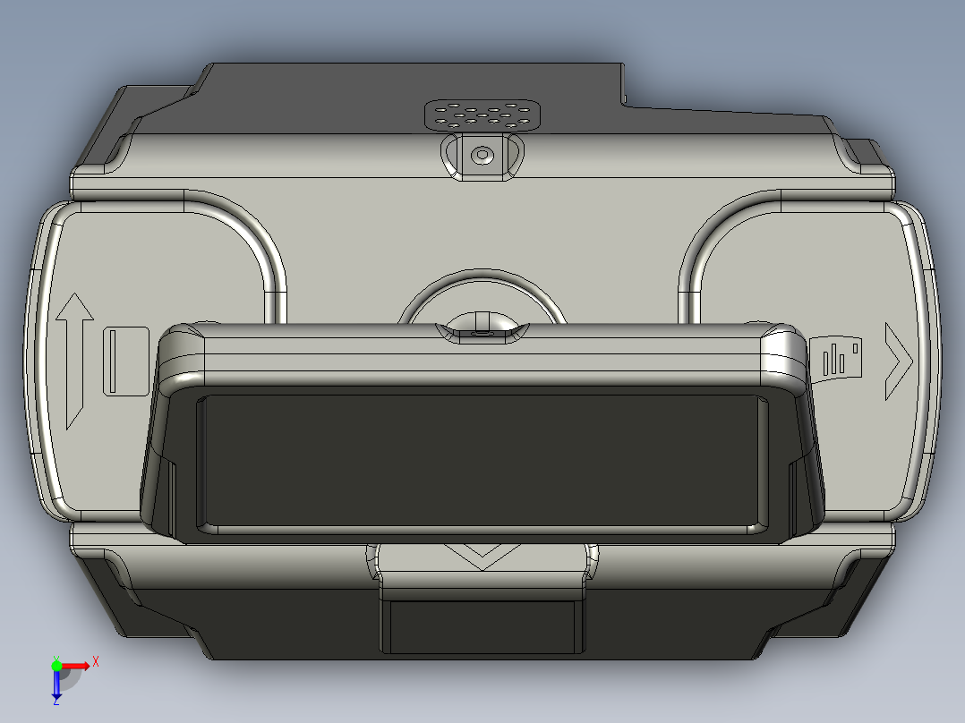 控制屏、屏幕(2)俯视图