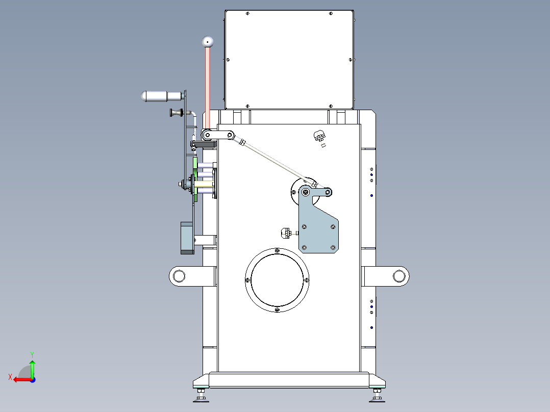 B3003545-真空实验箱后视图