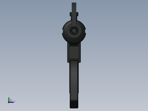 手枪左轮冲锋枪老式狙击步枪设计3D图纸m60-machine-gun（外壳） SW STP左视缩略图