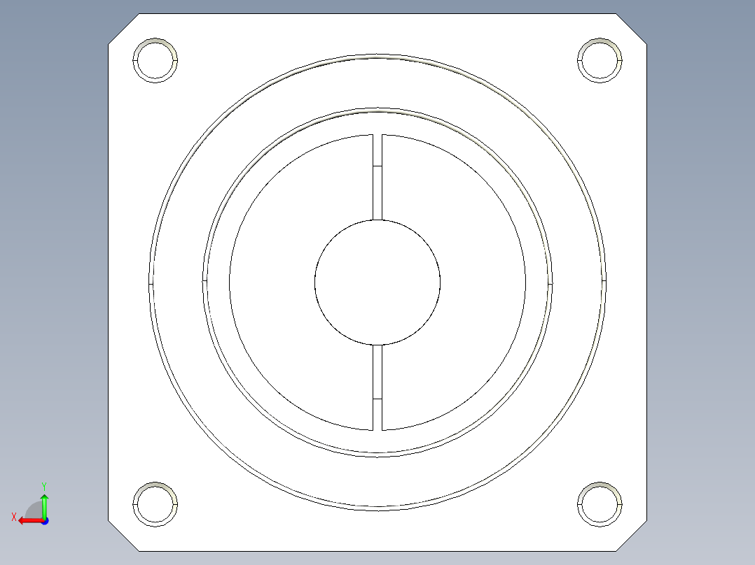 电机KPL62-010-P1-200W后视图