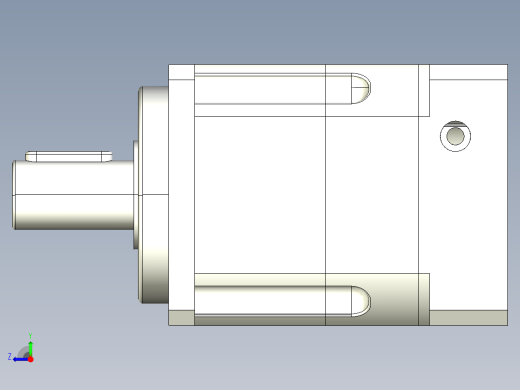 电机KPL62-010-P1-200W右视缩略图