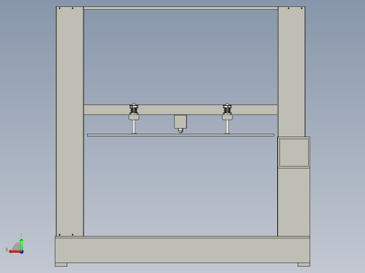 瓦楞纸箱耐压强度测试机后视缩略图
